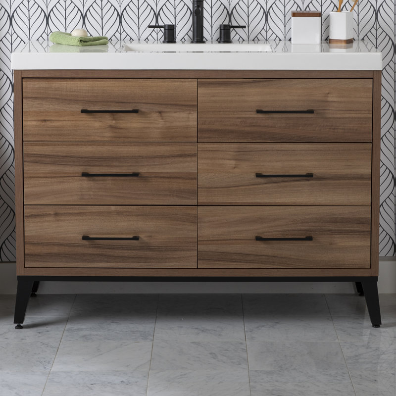 Union Rustic Friedland 49" Single Bathroom Vanity Set & Reviews Wayfair